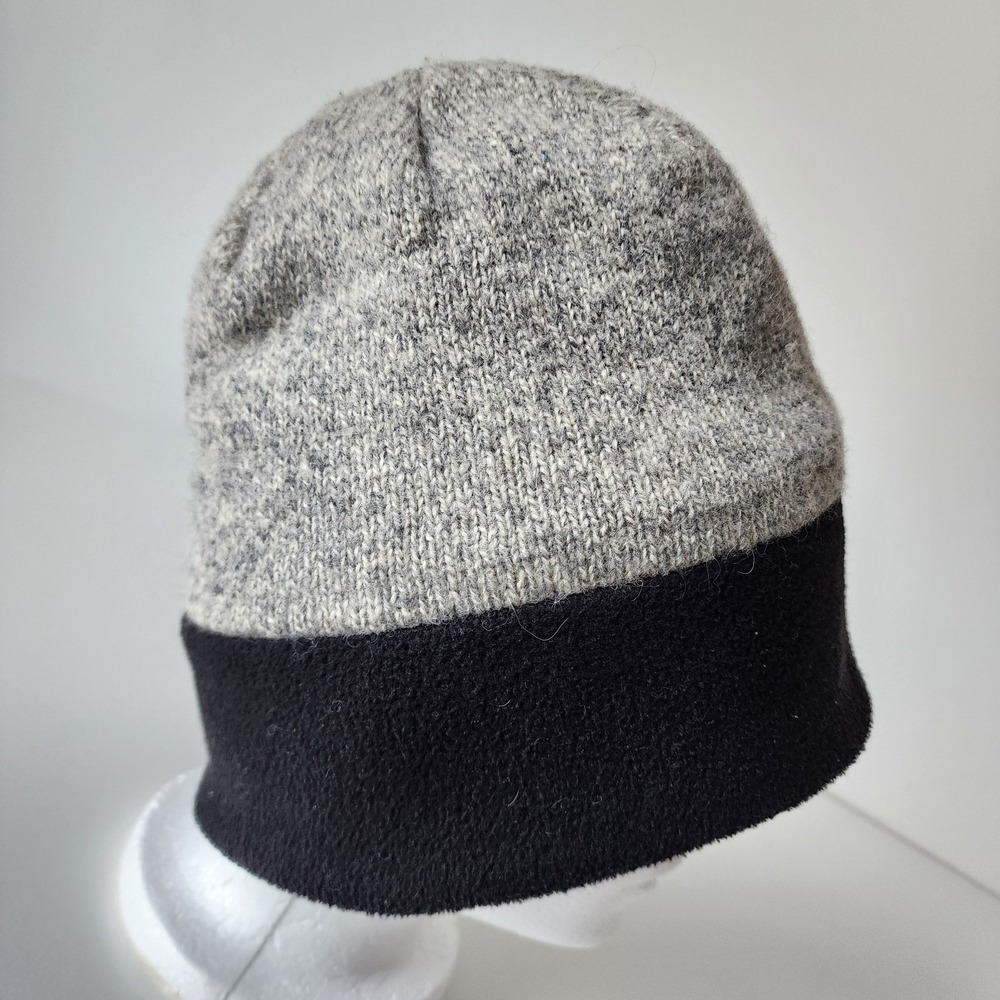 Peepers‎ Beanie Hat 85% Wool Knit Fleece Winter Toque Warm Double Layer Thermal